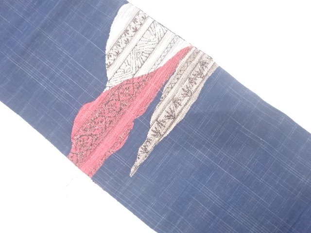 JAPANESE FUKURO OBI / WOVEN FLORAL SARASA